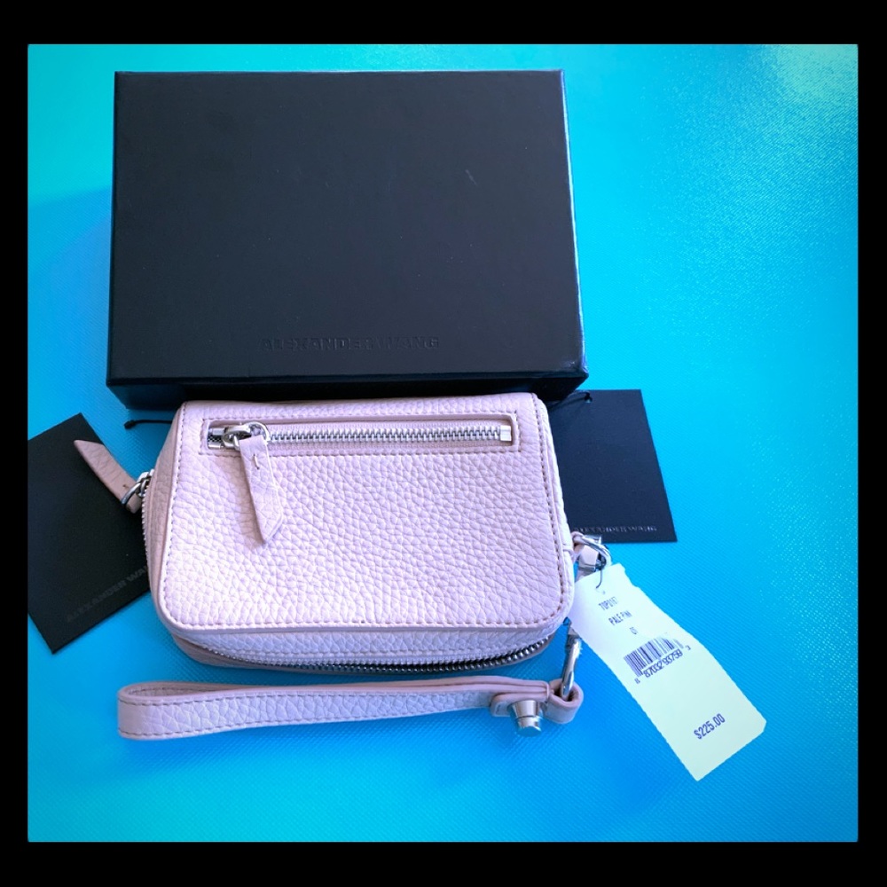 Alexander Wang Pale Pink Fumo Wallet